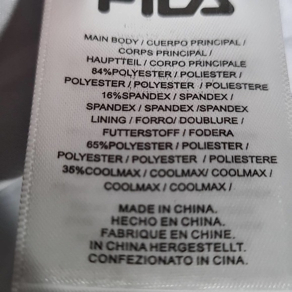 Fila Zebra Striped‎ Dress Size Small Girls Youth NWT - Picture 6 of 7